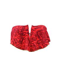 phax red bandeau swimsuit frill himba