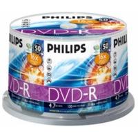 Philips DVD-R 4, 7GB 120min 16x 50pk Spindle
