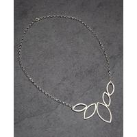 Phase Eight Open Leaf Necklace