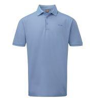 phoenix tour golf polo shirt blue lagoon