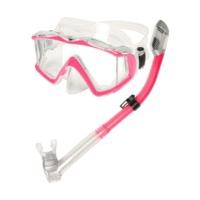 Phantom Aquatics Panoramic Mask Snorkel Set Pink