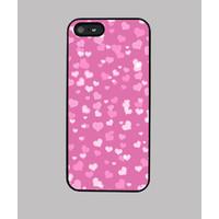 pink hearts iphone 5