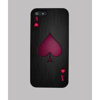 pink digital ace of spades