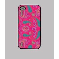 pink paisley pattern