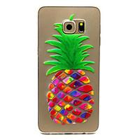pineapple Pattern TPU Relief Back Cover Case for Galaxy S5 Mini/S5/Galaxy S6/Galaxy S6 edgePlus/Galaxy S6 edge