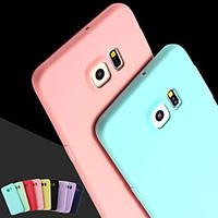 Pink Girl Solid Colour Elegant Simple Soft Case for Samsung Galaxy S3/S4/S5/S6/S6 Edge/S6 Edge Plus