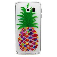 Pineapple Pattern TPU Soft Relief Case for Samsung Galaxy S7/S7 edge