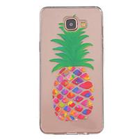 Pineapple Pattern TPU Relief Back Cover Case for Galaxy A3(2016)(Galaxy A3(2016)) / Galaxy A5(2016)(Galaxy A5(2016))