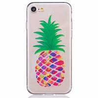 Pineapple Pattern Embossed TPU Material Phone Case for iPhone 7 7 Plus 6s 6 Plus SE 5s 5
