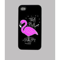 pink flamingo (blank lines)