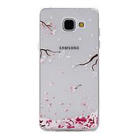 pink peach pattern material tpu phone case for samsunga32016 a52016