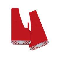 Pilot La_12992 Rally Mud Flaps Red