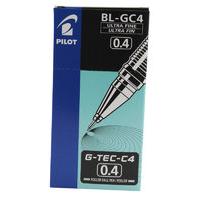 Pilot Gtec Micro 0.4 Black Blgc4 - 12 Pack