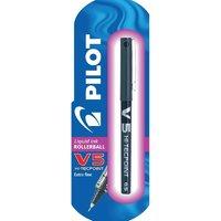 Pilot V5 Hi Tecpoint Rball Blk - 12 Pack