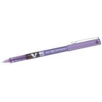 pilot v5 liquid ink pen violet