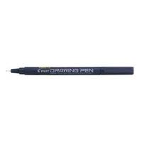 Pilot Drawing Pen 0.1 Tip Black Dr01 - 12 Pack