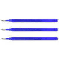 pilot refill frixion rball blu 076300303 3 pack