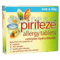piriteze allergy tablets 7