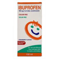 Pinewood Ibuprofen 100mg/5ml oral suspension 150ml