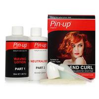 pin up short hair permanent curl treatment