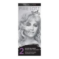 Pixie Lott Paint Washout Hair Colour 100ml Silver Shine 201, Silver