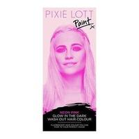 Pixie Lott Paint Washout Colour 100ml Flourescent Pink 207, Pink