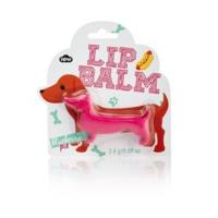 pink novelty hot dog lip balm