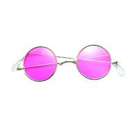 Pink Lennon Round Sunglasses