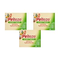 piriteze one a day tablets triple pack