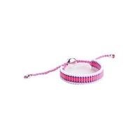 Pink And Purple Friendship Bracelet