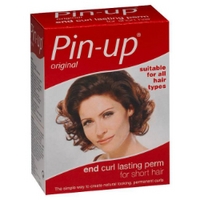 pin up end curl perm for short hair