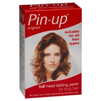 pin up end curl perm for long hair