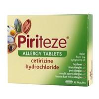 Piriteze Allergy Tablets 7 tablets