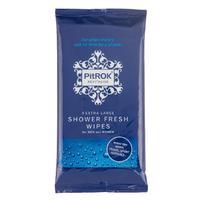 pitrok revitalise extra large shower fresh wipes 9 wipes