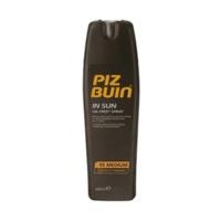 piz buin in sun ultra light sun spray spf 15 200ml