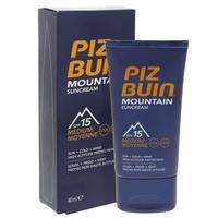 Piz Buin Mountain Sun Cream SPF 15 Medium 40ml