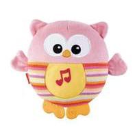 pink soothe and glow owl