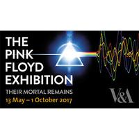pink floyd exhibition at the va museum and meal for two weekends