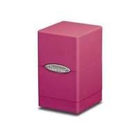 Pink Satin Tower Deck Box