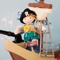 Pirate Tooth Fairy Soft Toy with Box