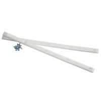 Pig Skateboard Rails - White