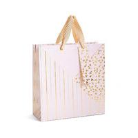 Pink Gold & Silver Pattern Medium Gift Bag