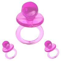 Pink Crystal Dummy Favours