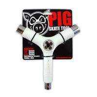 Pig Skateboard Tool - White