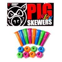 pig skateboard bolts neon 1 phillips