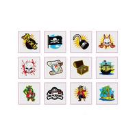 Pirate Tattoos (Pack of 24)