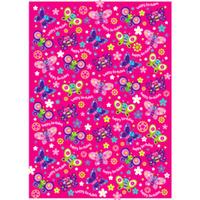 pink 24 sheet girls gift wraps