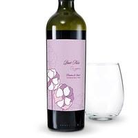 Pinwheel Poppy Wine Label