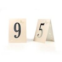 Pink Pearl Butterfly Table Numbers 1-10