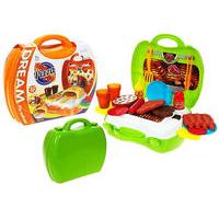 Pizza/bbq Play Set In Suitcase